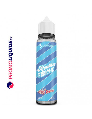 E-liquide Menthe Fraiche 50 ml Liquideo Wpuff Flavors
