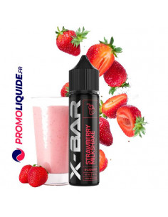 E liquide X-Bar Strawberry Milkshake 50 ml