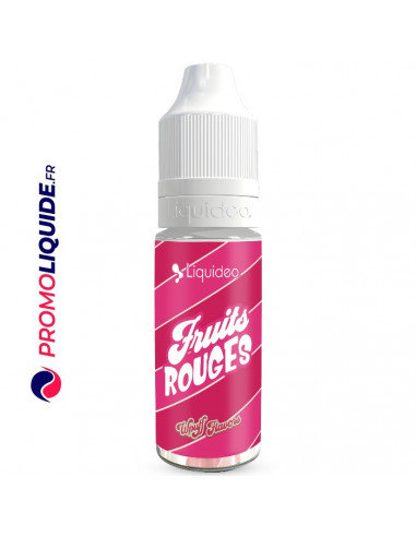 E-liquide Fruits Rouges 10 ml Wpuff Flavors Liquideo