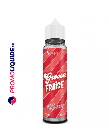 E-liquide Grosse Fraise 50 ml Liquideo Wpuff Flavors
