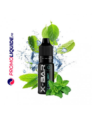 E-liquide Cool Mint 10 ml X-Bar - Menthe Glaciale