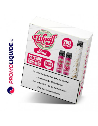 Starter Kit - Wpuff Pod System - Puff rechargeable Liquideo