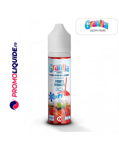 E-liquide Fruits Rouges 50 ml - Granita - Alfaliquid