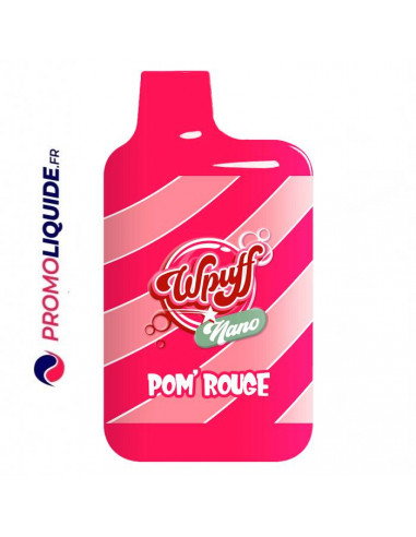 Puff Pom Rouge - Wpuff Nano Liquideo