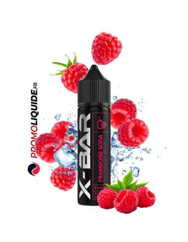 E-liquide X-Bar Framboise Soda 50 ml