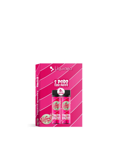 Pack 2 Pods Fruits Rouges - Wpuff 1800 - Pod System Liquideo