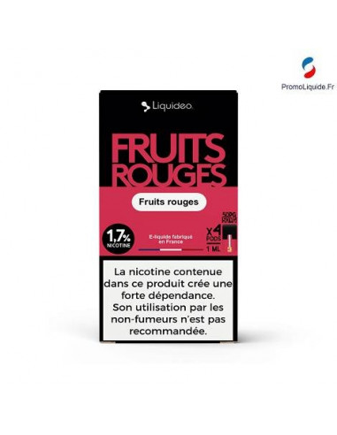 Recharge Fruits Rouges Wpod Liquideo